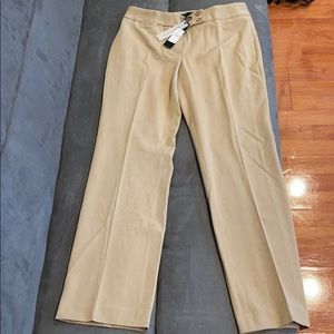 NWT Talbots Tan Dress Pants